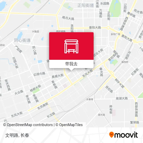 文明路地图