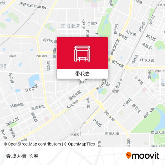 春城大街地图