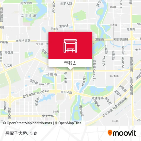 黑嘴子大桥地图