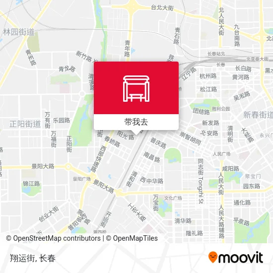 翔运街地图