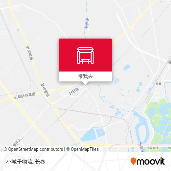 小城子物流地图
