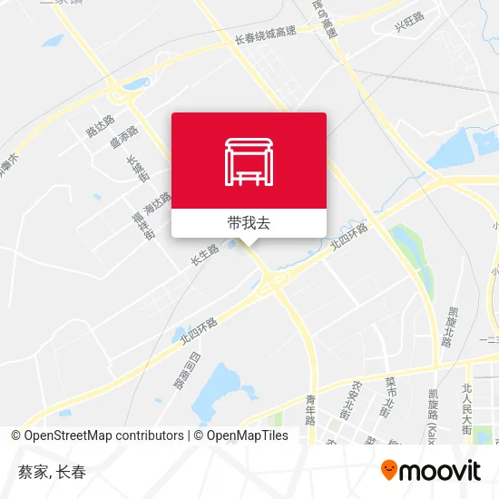 蔡家地图