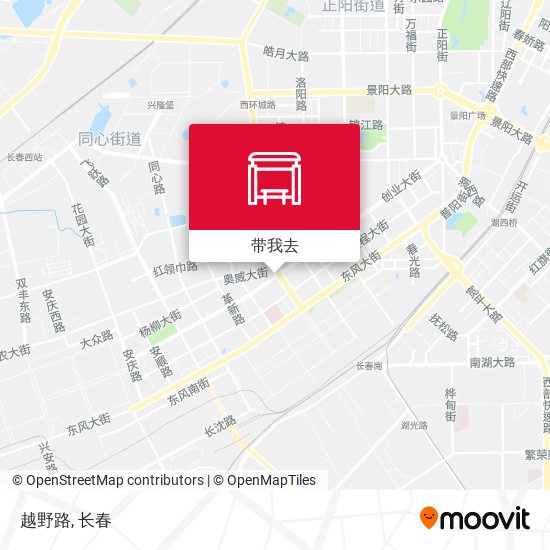 越野路地图