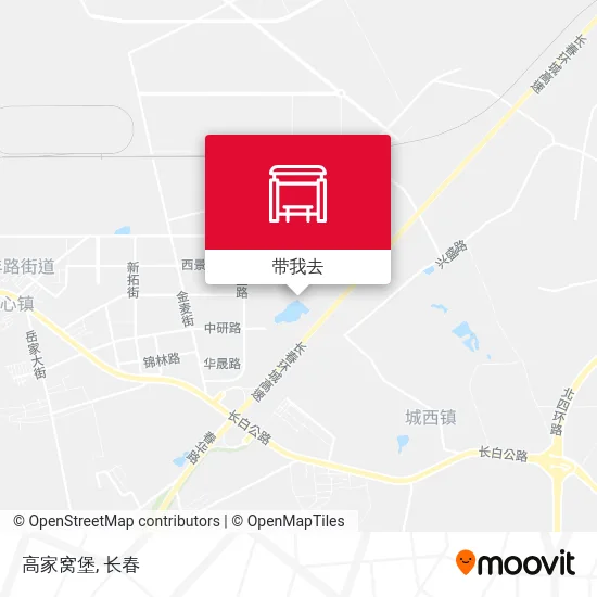 高家窝堡地图