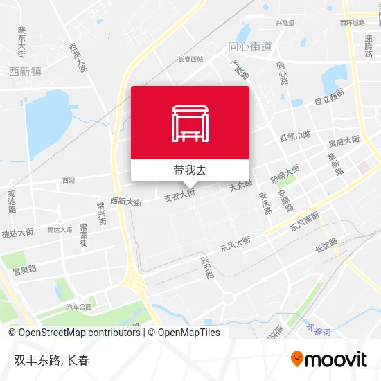 双丰东路地图