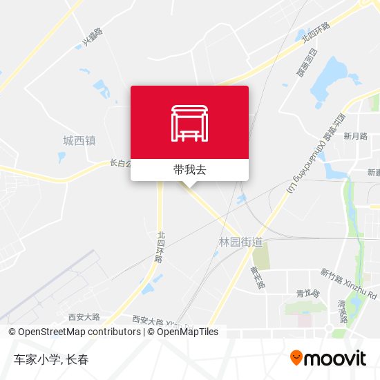 车家小学地图