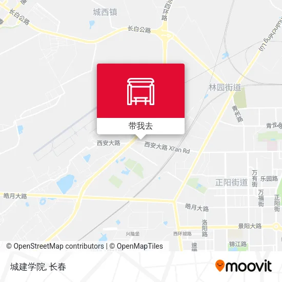 城建学院地图