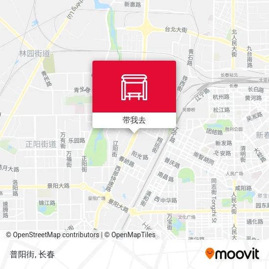 普阳街地图