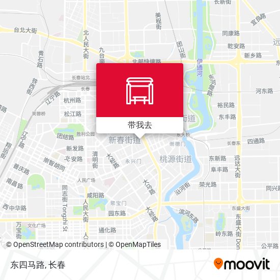 东四马路地图
