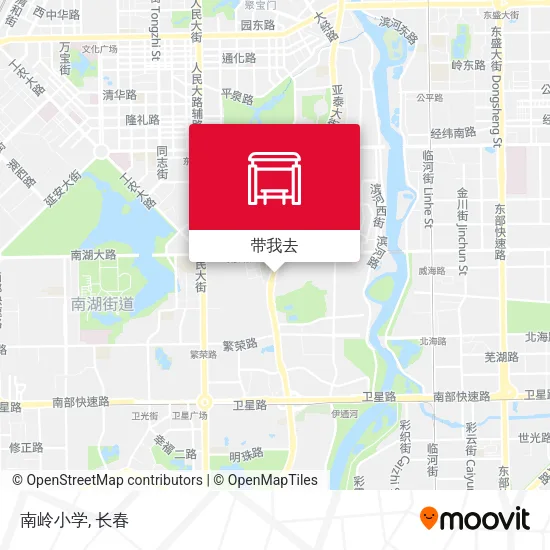 南岭小学地图