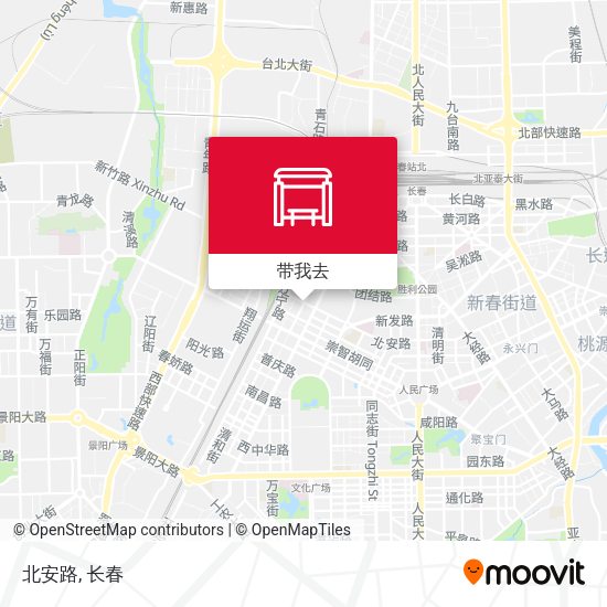 北安路地图