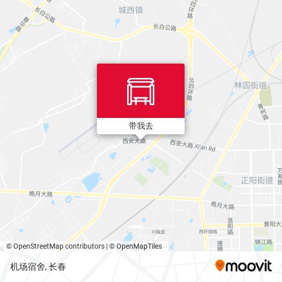 机场宿舍地图