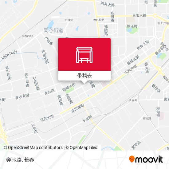 奔驰路地图