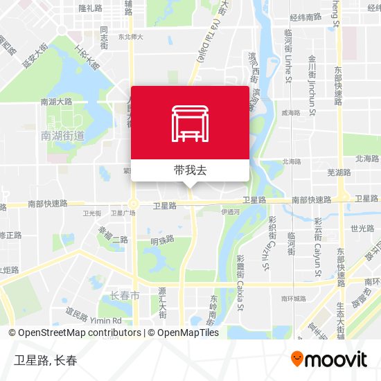 卫星路地图