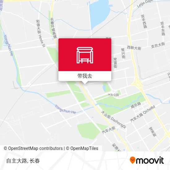 自主大路地图