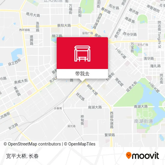 宽平大桥地图