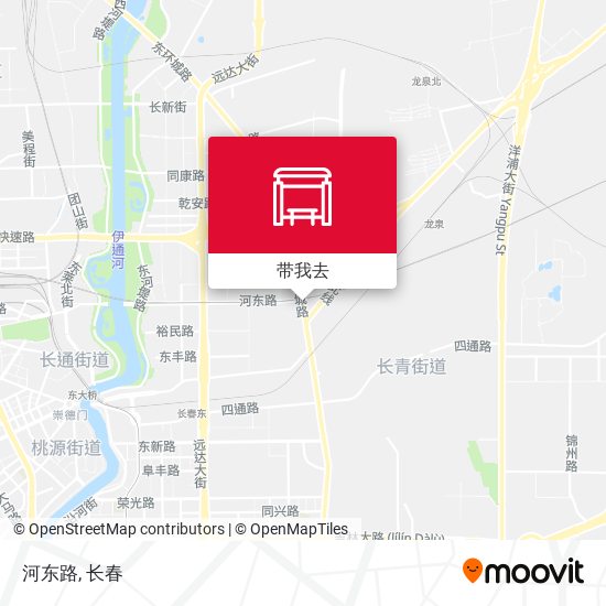 河东路地图