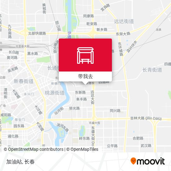 加油站地图