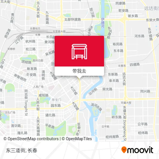 东三道街地图