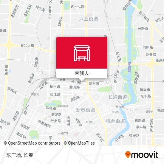东广场地图