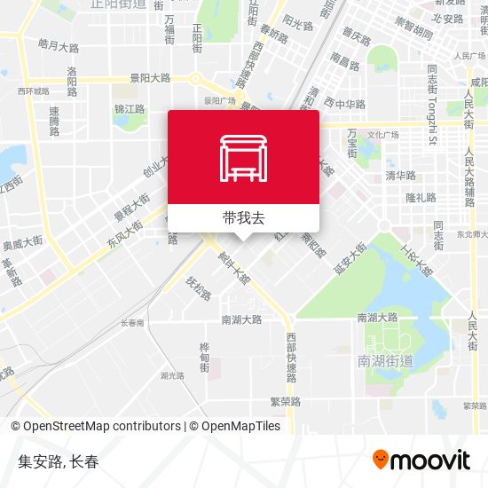 集安路地图
