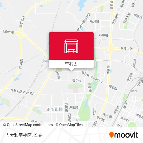 吉大和平校区地图