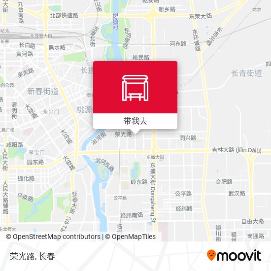 荣光路地图