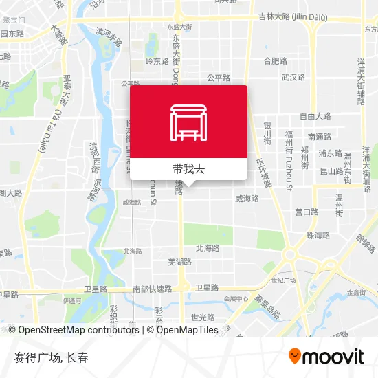 赛得广场地图
