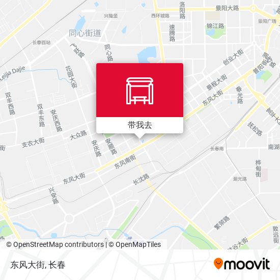 东风大街地图