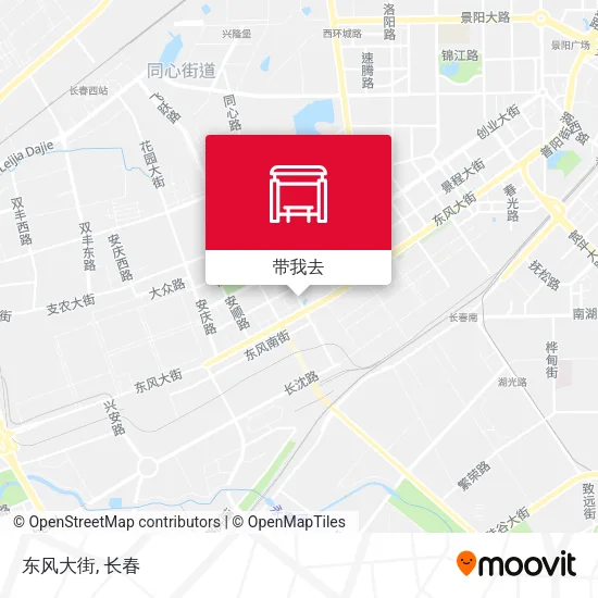 东风大街地图