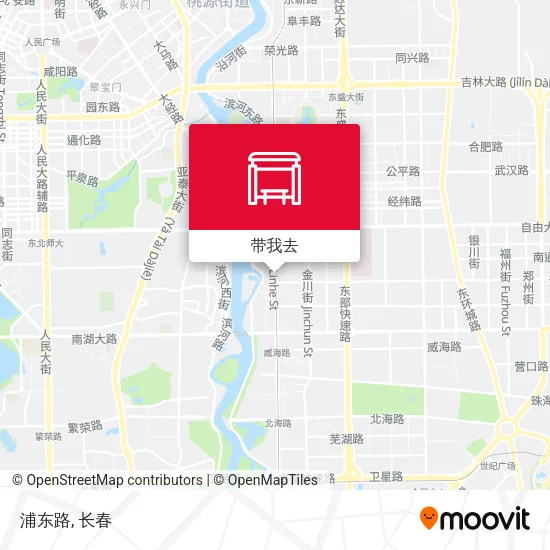 浦东路地图