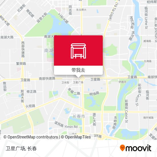 卫星广场地图