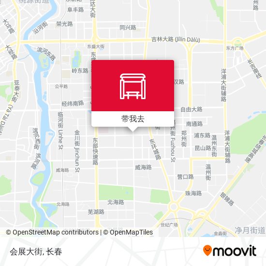 会展大街地图