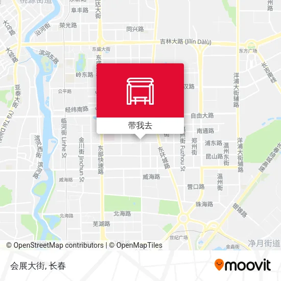 会展大街地图