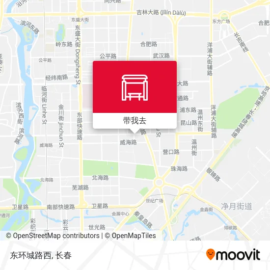 东环城路西地图