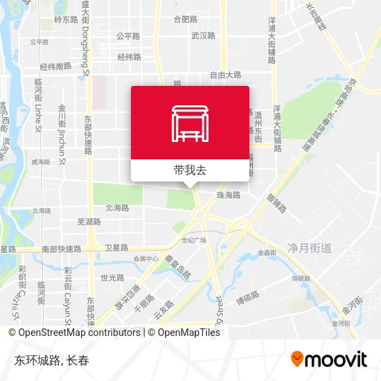 东环城路地图