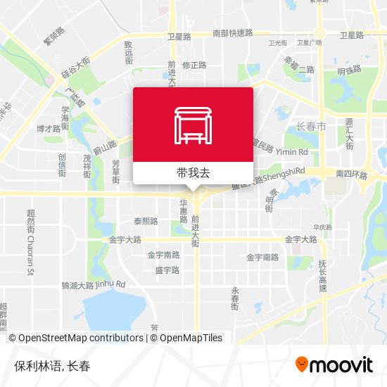 保利林语地图
