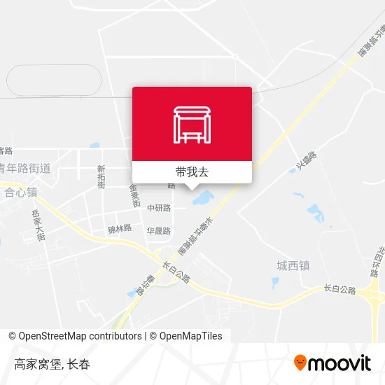 高家窝堡地图