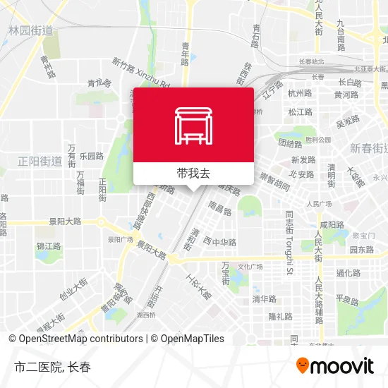 市二医院地图