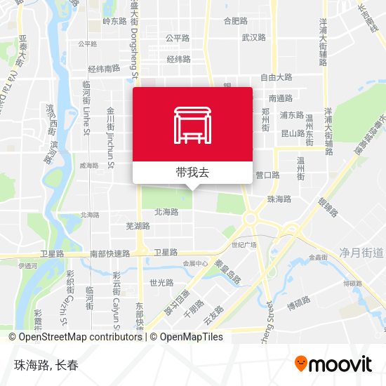 珠海路地图