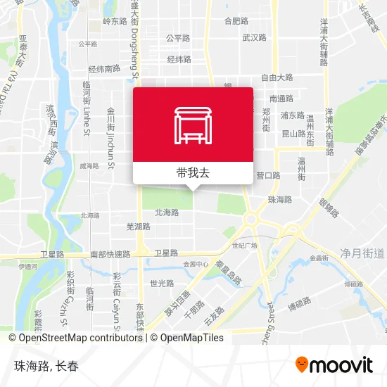 珠海路地图