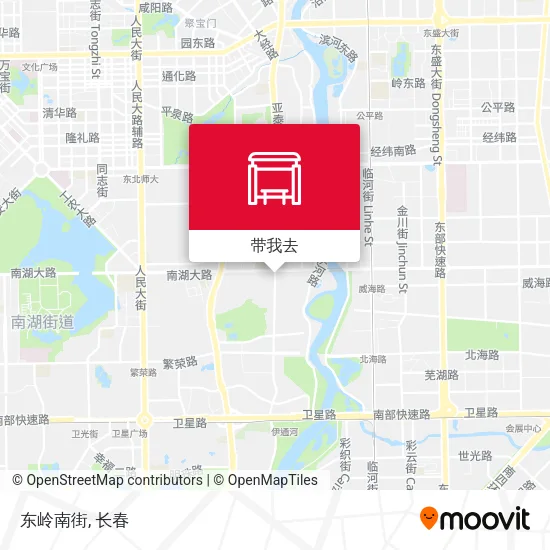 东岭南街地图