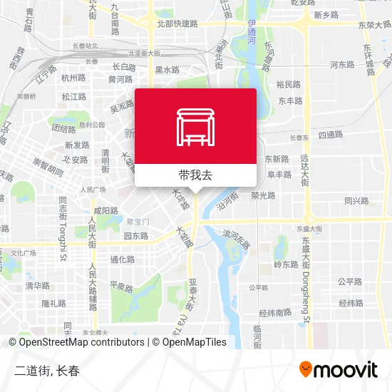 二道街地图