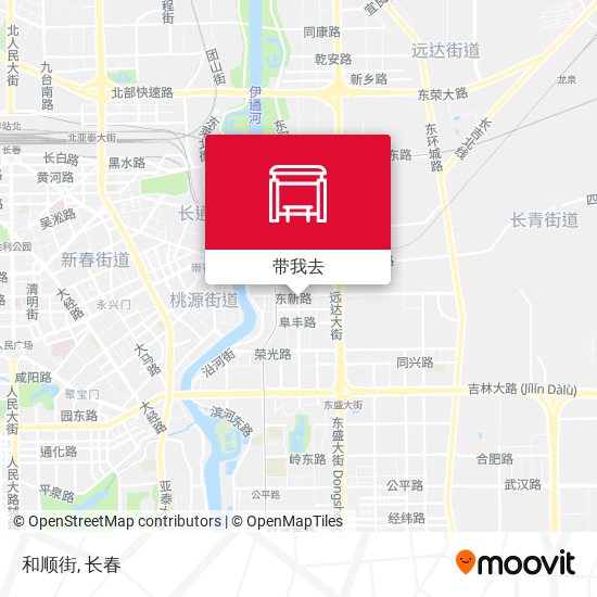 和顺街地图