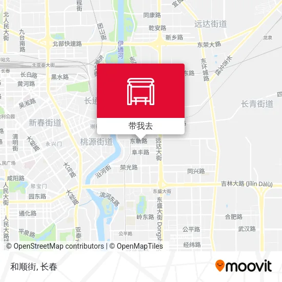 和顺街地图