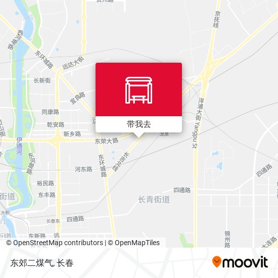 东郊二煤气地图