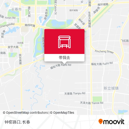钟窑路口地图