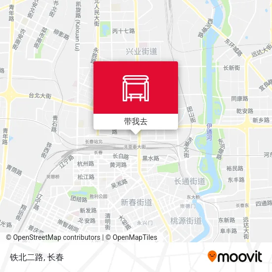 铁北二路地图