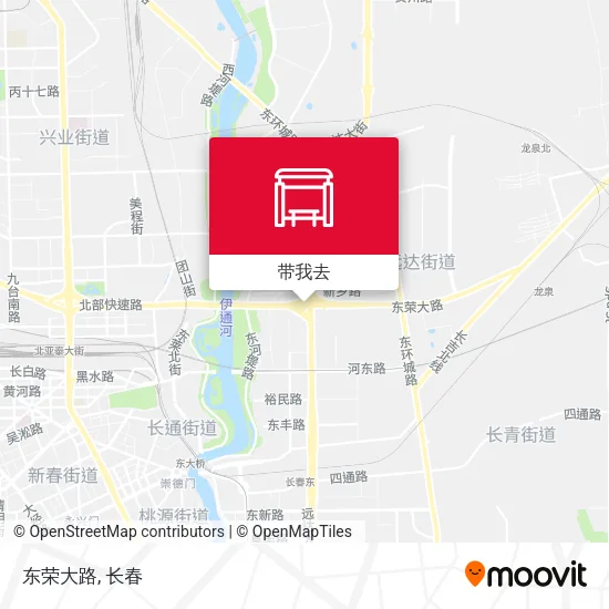 东荣大路地图