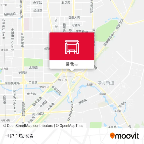 世纪广场地图